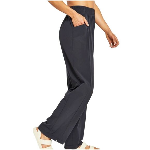 Oiselle Freedom Pants Sz XS Black Hot Pull On Elastic Waist‎ Lightweight Gym - Picture 2 of 12